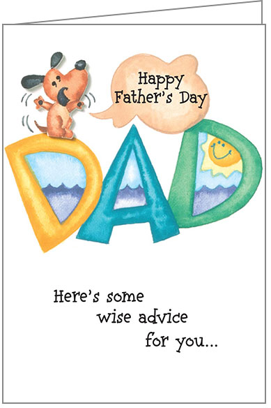 Wise Advice Father's Day Card