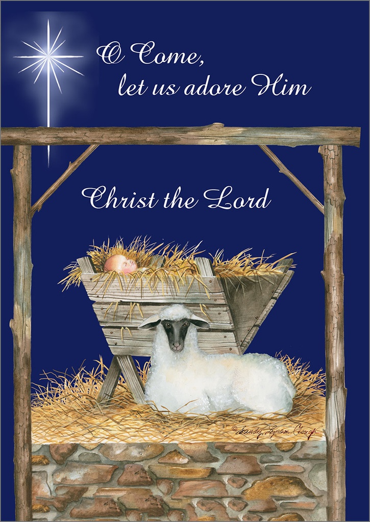 Star and Manger Christmas, Box of Cards