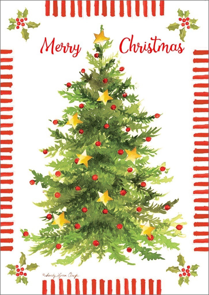 5x7-Christmas-Tree-C3704