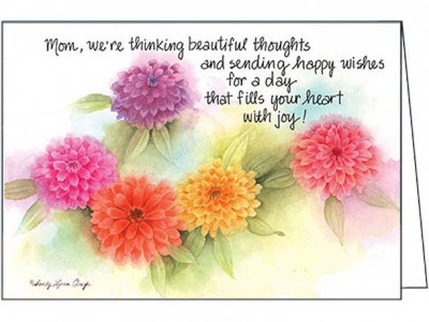 Floral Mother's Day Card
