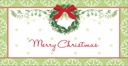 Christmas Wreath Money Cards MYCH13
