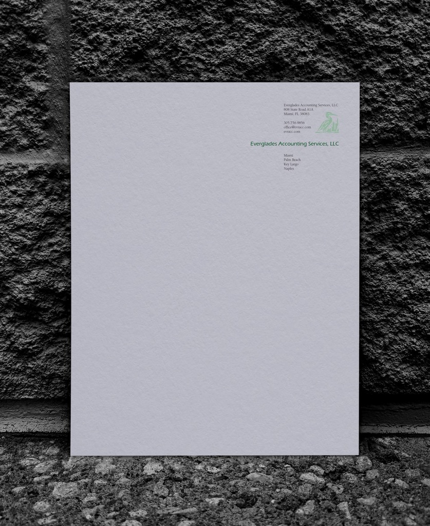 [Letterhead-Raised Print]