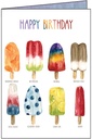 Popsicle Birthday Card