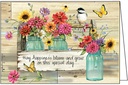 Mason Jar Floral Birthday Card-2