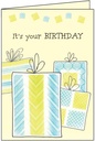 Gifts Birthday Card