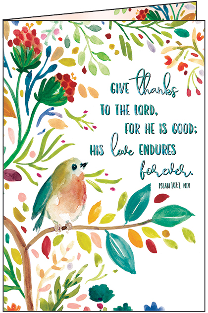 Friendship Card with Scripture