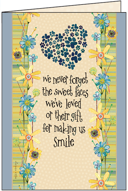 Sweet Faces Pet Sympathy Card