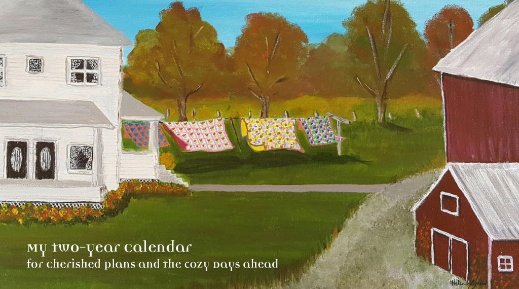 APP300 - My two-year Calendar for Cherished Plans and the Cozy Days ahead