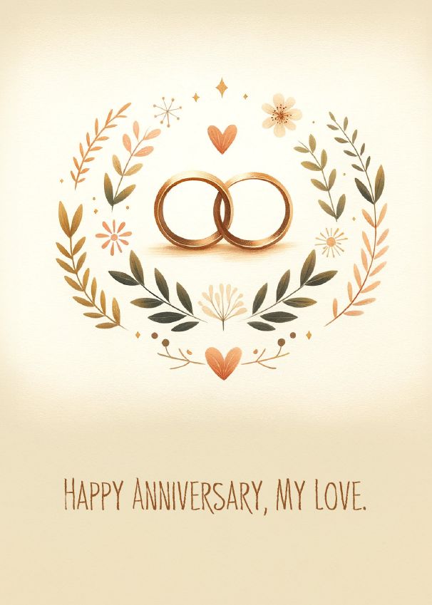 A44694 - Anniversary Card¬†¬†
