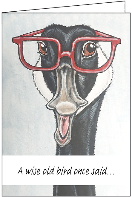 F744661 - Father's Day Card - Wise Old Bird