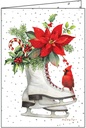 C3714 - Skates and Memories Christmas Card¬†¬†