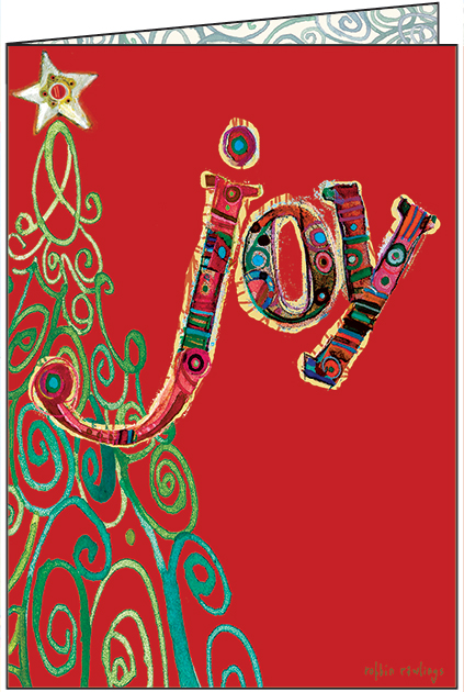 CR716C - Joy Christmas Card