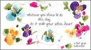 PSPP163 - Delicate floral planner