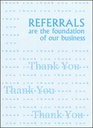 BC07 - Referrals Thank You Cards