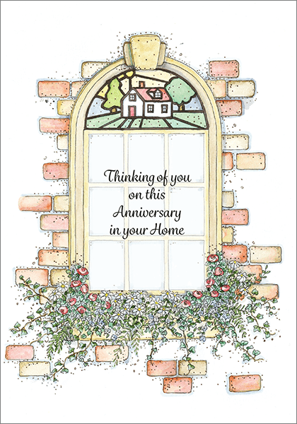 RE2466 - Thinking of You Home Anniversary Cards