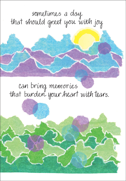 S204H - Anniversary of Loss Card