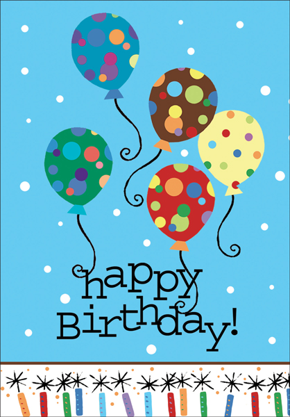 BU151V - Happy Birthday Volunteer Cards