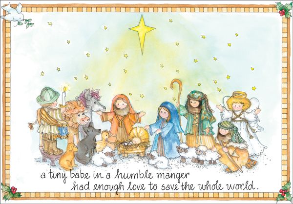 C2746C - Childlike Nativity