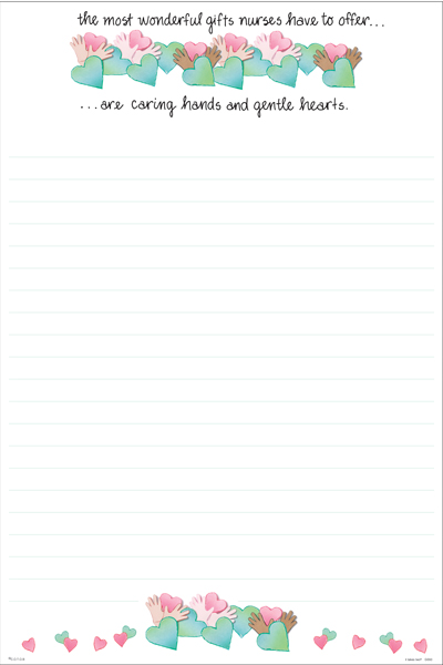 GS50 - Hands and Hearts Note Pad