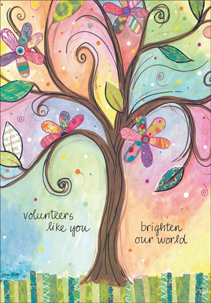 TU314V - Making a Difference Volunteer Thank You Cards