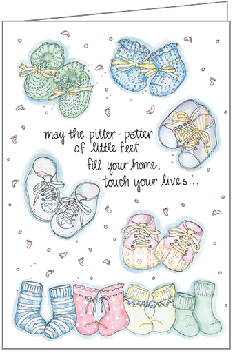 [BA2612] Pitter Patter Baby Feet-BA2612