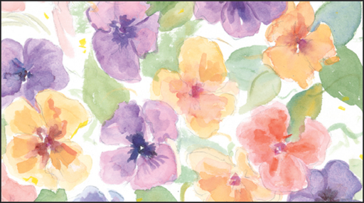 [QPP32] Watercolor Pocket Calendar-QPP32