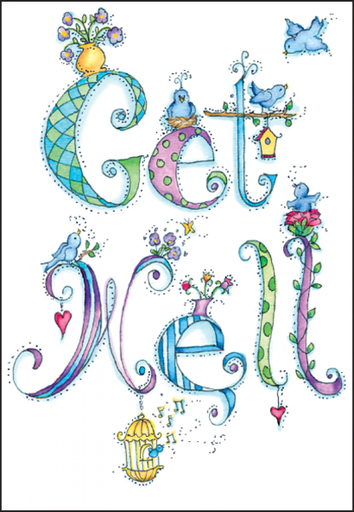 [GW2510] Whimsical Get Well Card-GW2510