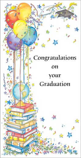 [MYG03] Confetti Graduation Card
