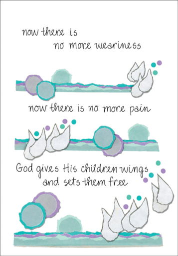 [S203-old] Freedom Sympathy Card-S203