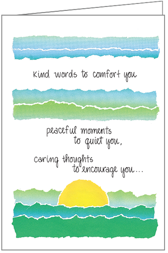 [S226] Sunset Sympathy Card-S226