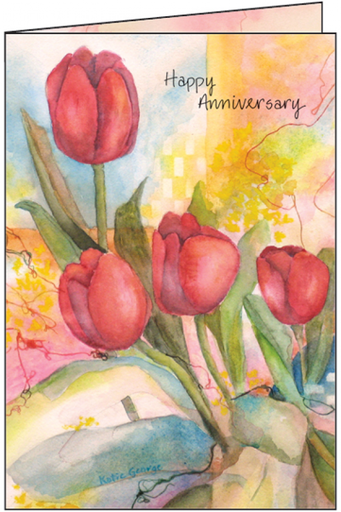 [AG408] Anniversary Card-AG408