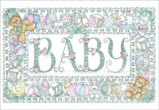 [BA2619] Baby Cards-BA2619