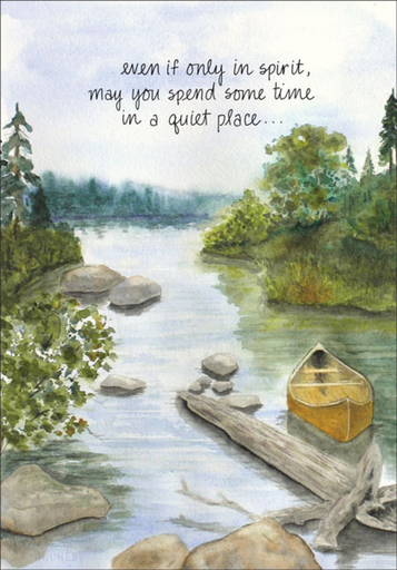 [BG102] Quiet Place Birthday Card-BG102