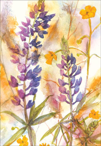 [GG403] Wildflower Blank Card-GG403