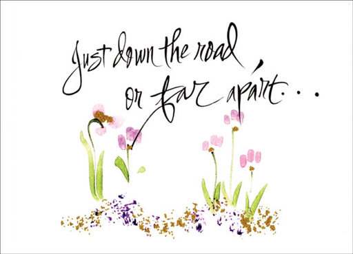 [FPS11C] Just Down the Road Friendship Card-FPS11C