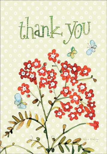 [TU303] Blank Thank You Card-TU303