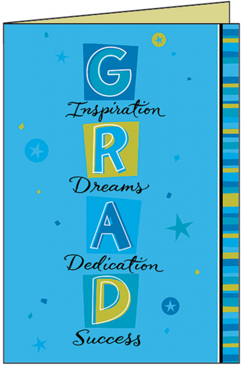 [GU409] Inspiration Graduation Card