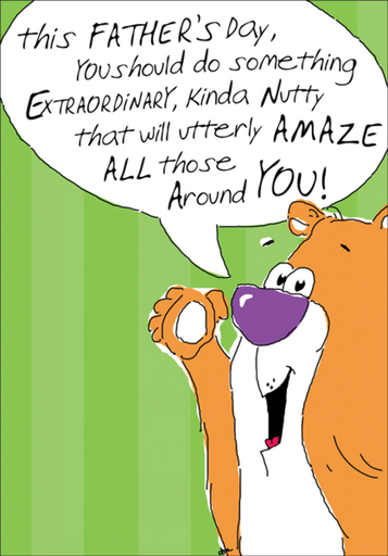 [FDU661] Nutty Father's Day Card-FDU661