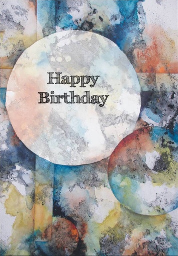[BG112] Trendy Birthday Card-BG112