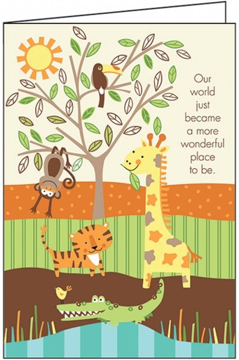 [BA9602] Baby Boy Card-BA9602
