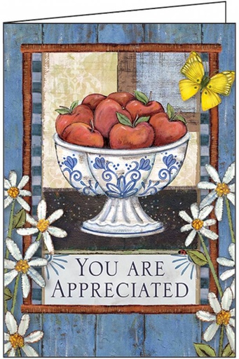 [T9301] You Are Appreciated Greeting Card-T9301