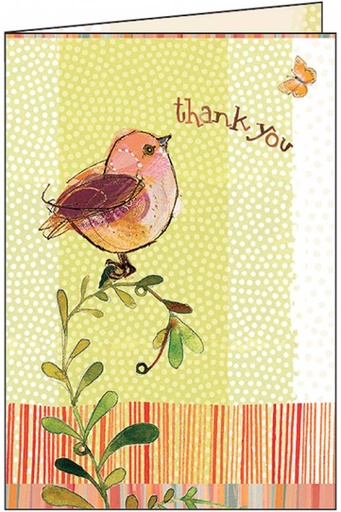 [TU304C] Robin Thank You with Scripture