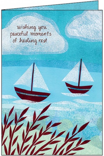 [GW5505] Peaceful Moments Greeting Card-GW5505
