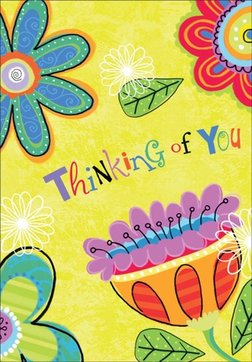 [GWU508] Thinking of You Get Well Card-GWU508