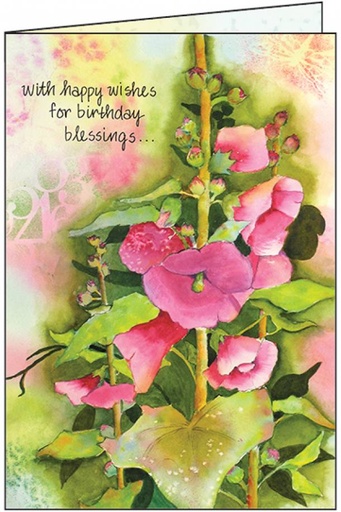 [BG108] Birthday Blessings Greeting Card