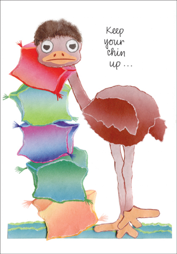 [GW517] Chin Up Get Well Card-GW517
