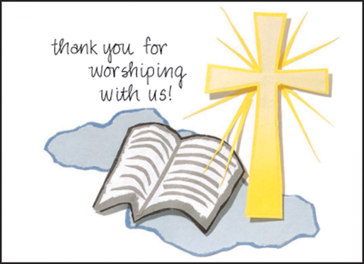 [BL39C] Thank You Worship Note Cards-BL39C