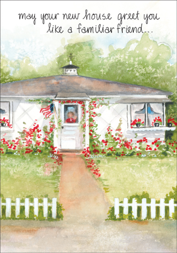 [H4466] Greet You Real Estate Home Card-H4466