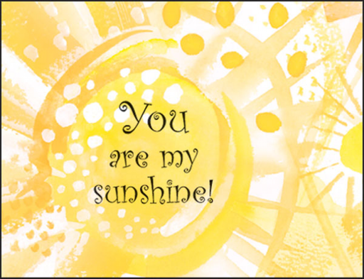 [DVN23] Sunshine Vellum Note Cards-DVN23