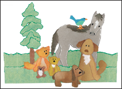 [BL103] Animal Note Cards-BL103